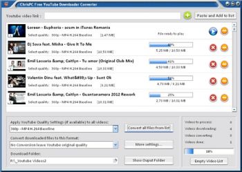 ChrisPC Free YouTube Downloader Converter 4.00