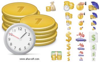 Money Icon Set  2013.2