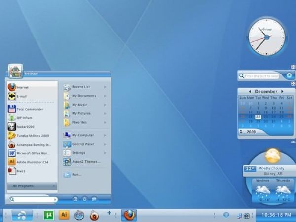 Secure Desktop. Size 813 Kb. Темы для Aston2. Добавил OriginFX.