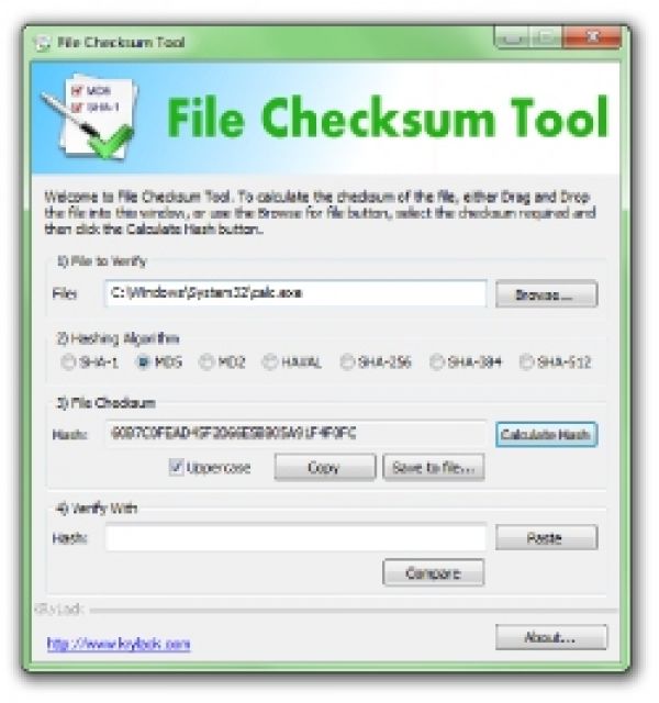 Calculate File Checksum In Java