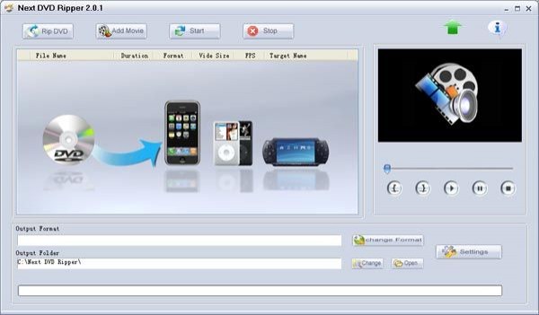 Next DVD Ripper Free  3.8.0