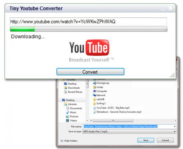 Tiny Youtube Converter  1.0