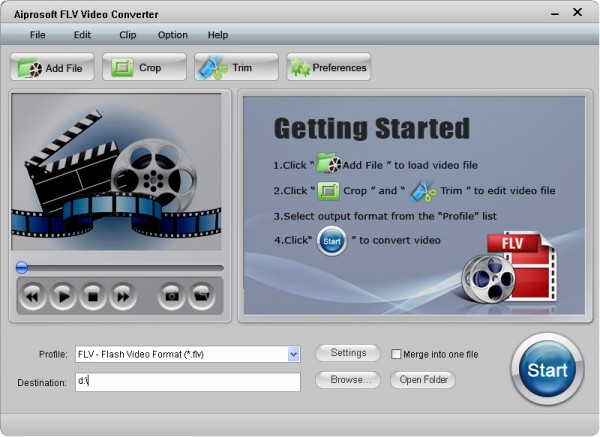 Aiprosoft FLV Video Converter 4.0.0.2