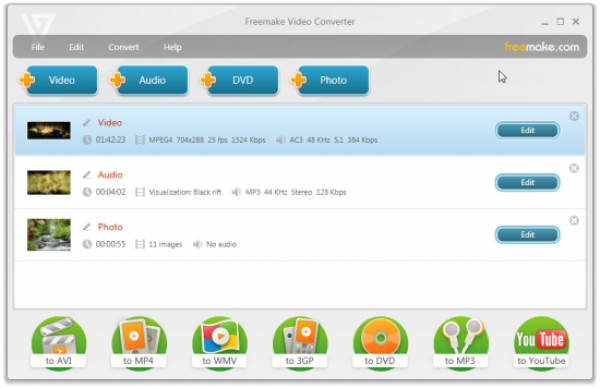 Freemake Video Converter  1.3.0