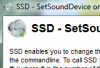 фото SSD - SetSoundDevice  1.1