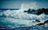 Waves Crashing On Rocks  - Best-soft.ru