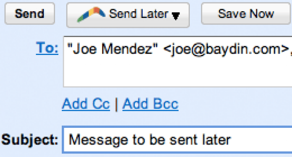 скриншот Boomerang for Gmail  1.0