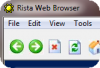 Rista Web Browser  - Best-soft.ru