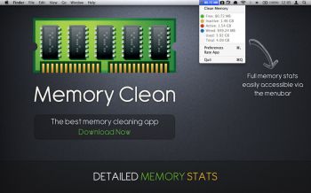 скриншот Memory Clean